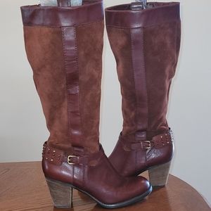 Naturalizer leather/suede boots